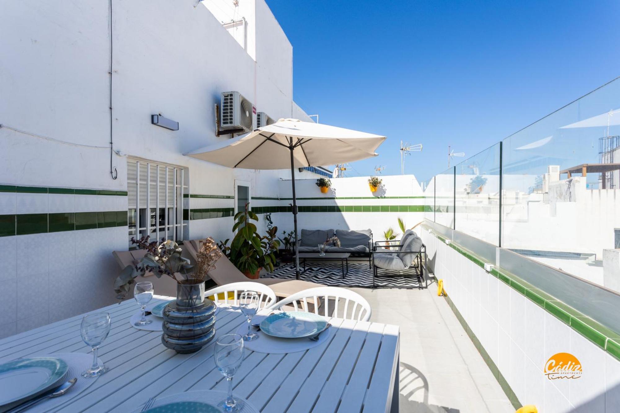 Atico Catedral By Cadiz Time Apartment ภายนอก รูปภาพ